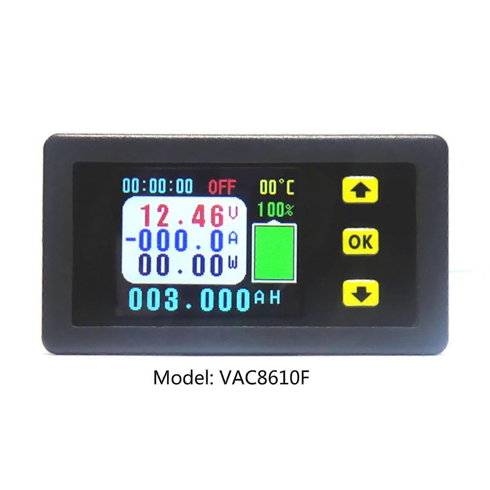 Battery Monitor Battery Tester Voltage Current Meter Battery Coulomb Meter