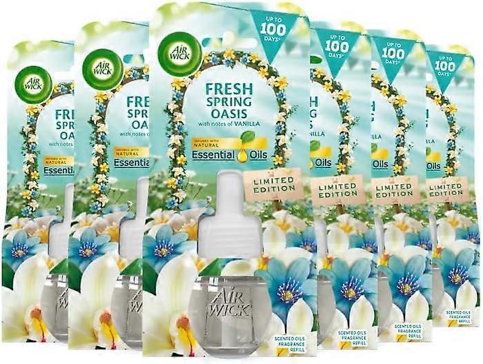 6 x Luftveke Plugg i Oljepåfyllning - Fresh Spring Oasis