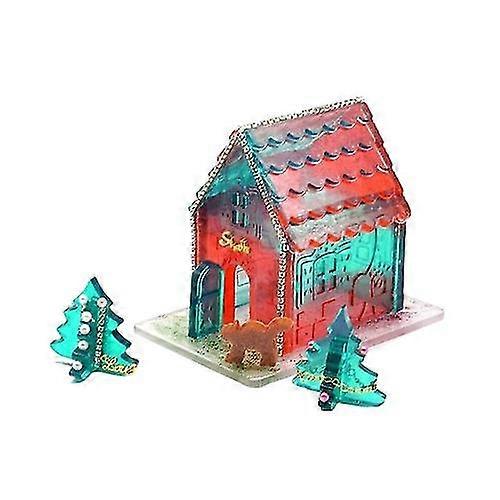 Silicone Christmas House Castle Mold