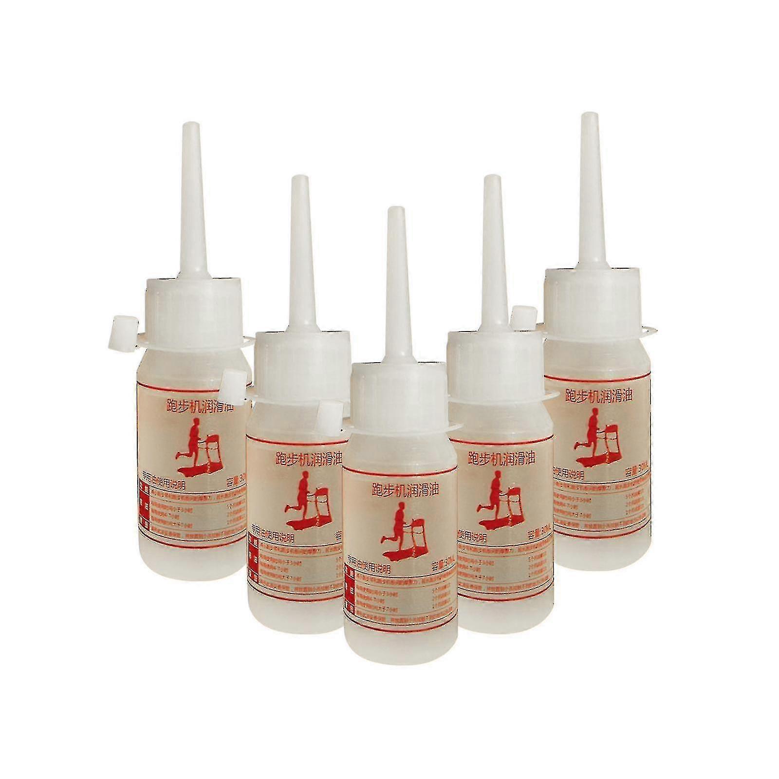 5x Aceite de silicona para cinta de correr, accesorios para cinta de correr