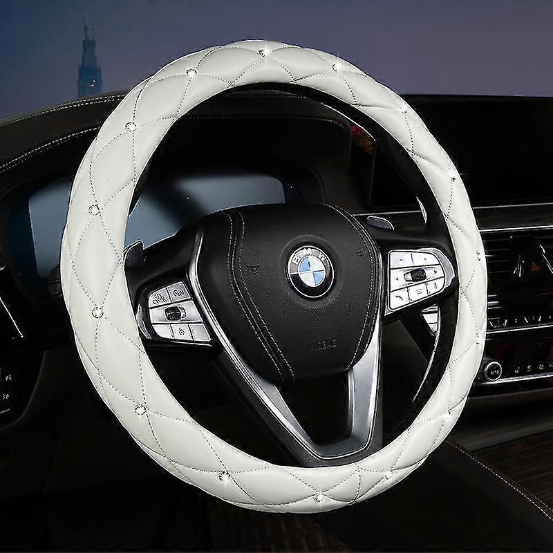 Car Steering Wheel Cover Diamond-encrusted