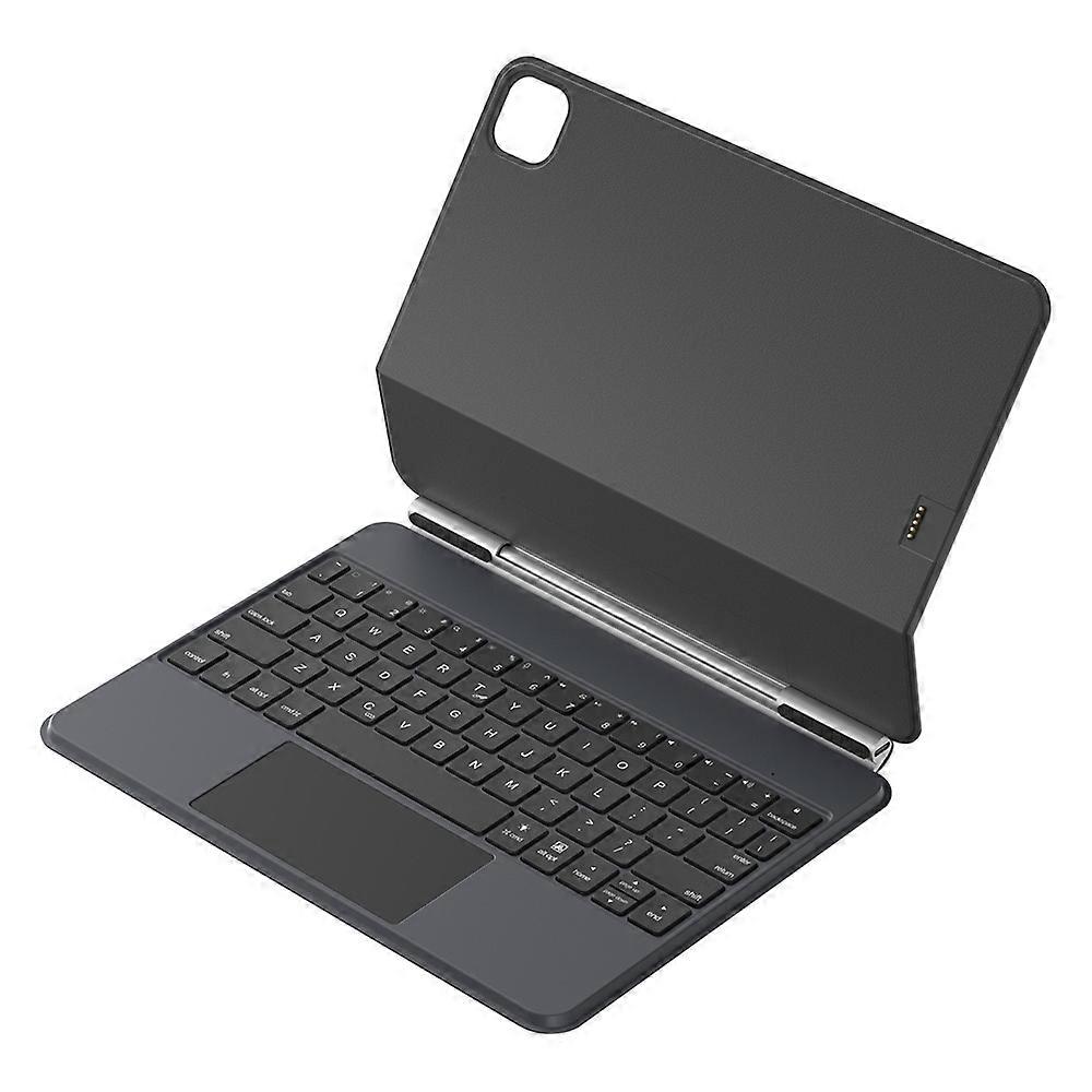 For iPad Pro 11 (2024) Wireless Magnetic Keyboard with Backlit (Smart Connector, without Bluetooth)