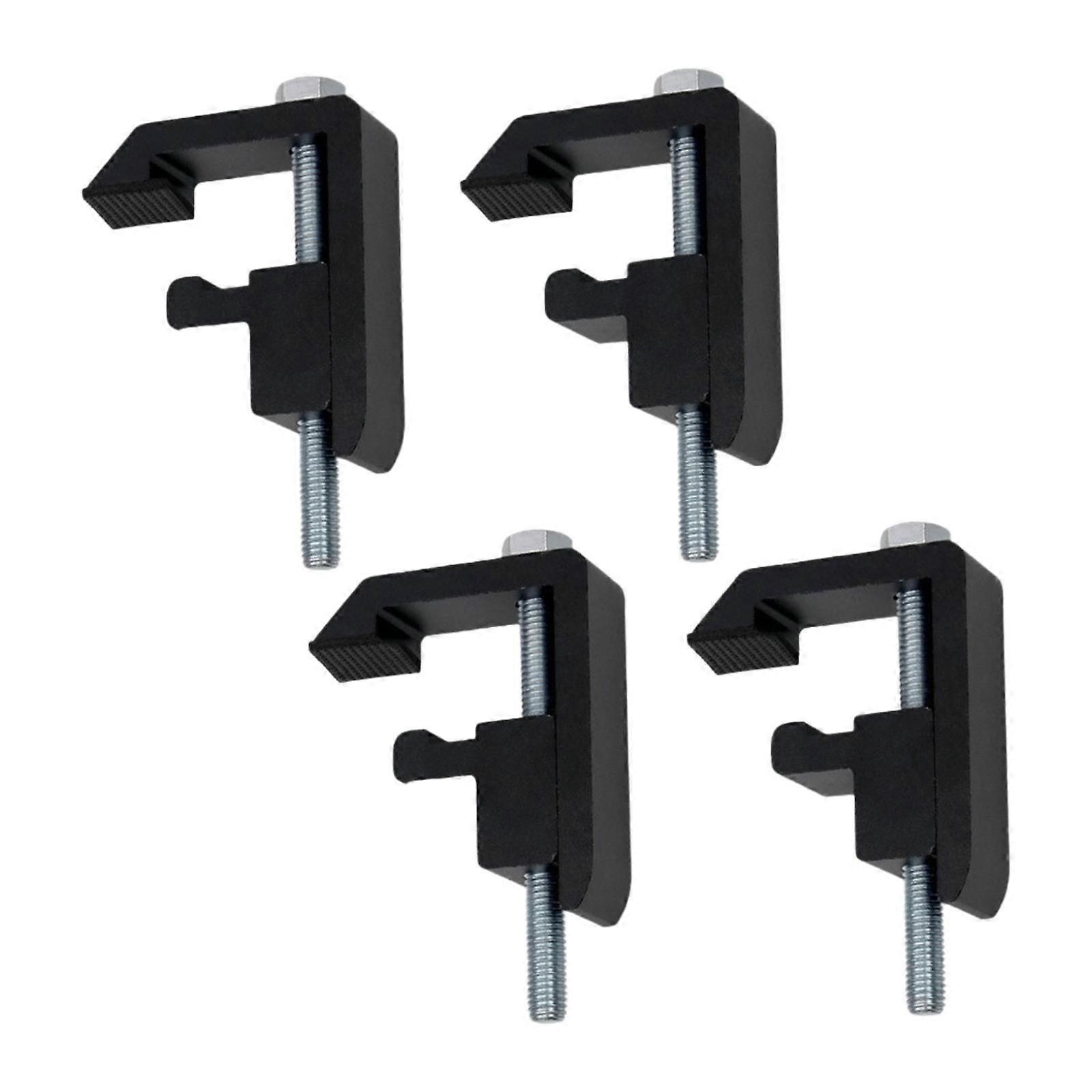 4 Pieces Track System Mounting Clamp Multifunction for Auto Attachments
