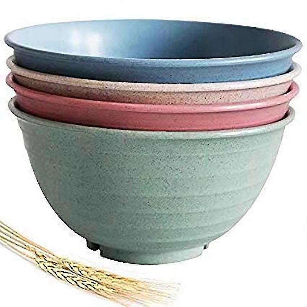 Large Plastic ls - Microwave And Dishwasher Safe - Perfect For Cereal, Soup, And Salads,7356
