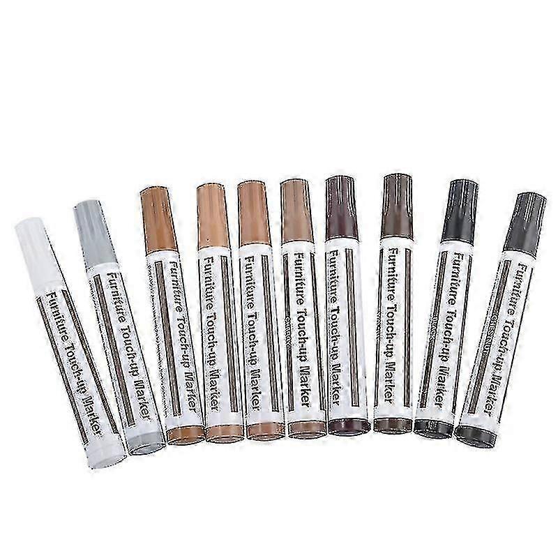 10 färger trämöbler Golvreparationsmarkörer gör att repor försvinner trä