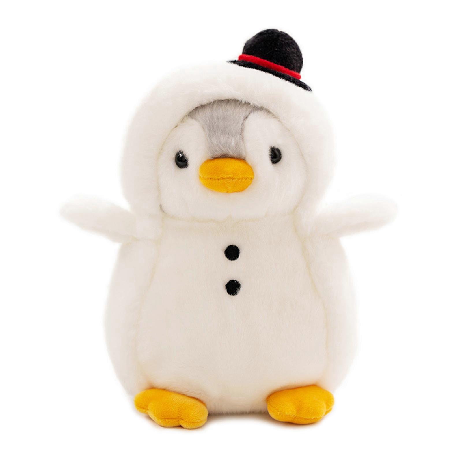 Pingouin en peluche, jouet en peluche, jouet agréable, poupée endormie pour tout-petits, poupée de dessin animé, jouet de sommeil, poupée réconfortante