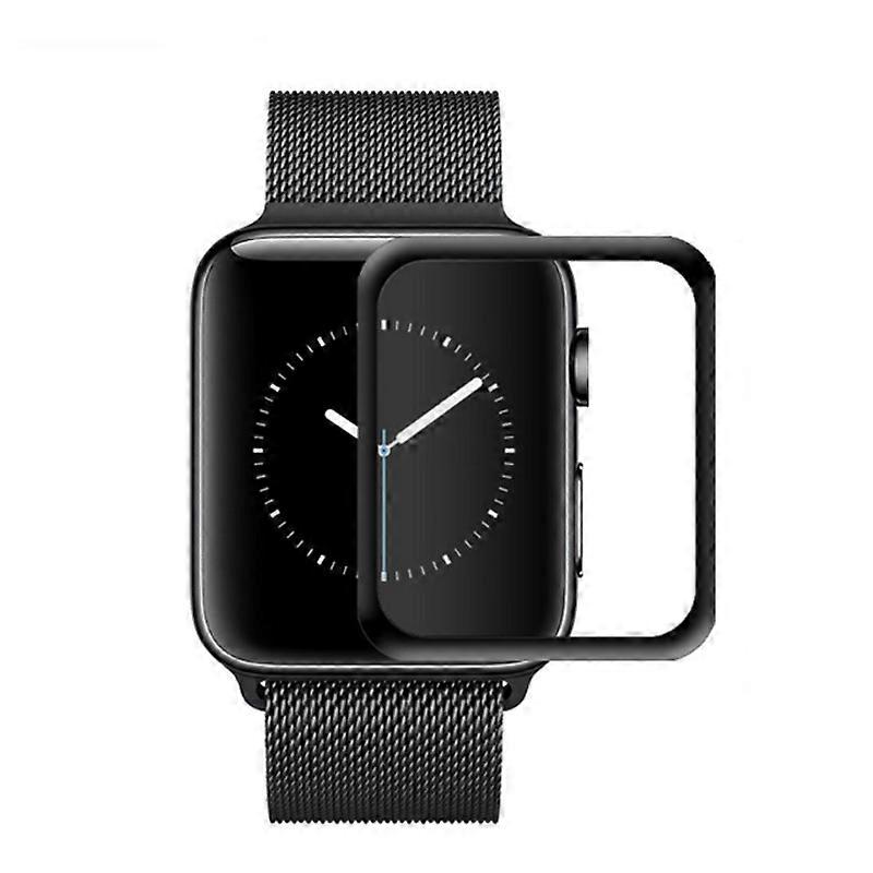 mocolo 0.33mm 9H 3D Round Edge Full Glue Tempered Glass Film for Apple Watch Series 5 & 4 40mm