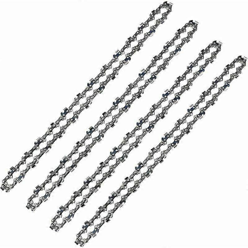 4-Pack 52-Link Chains for 14-inch Chainsaw, Low-Kickback, 3/8 LP