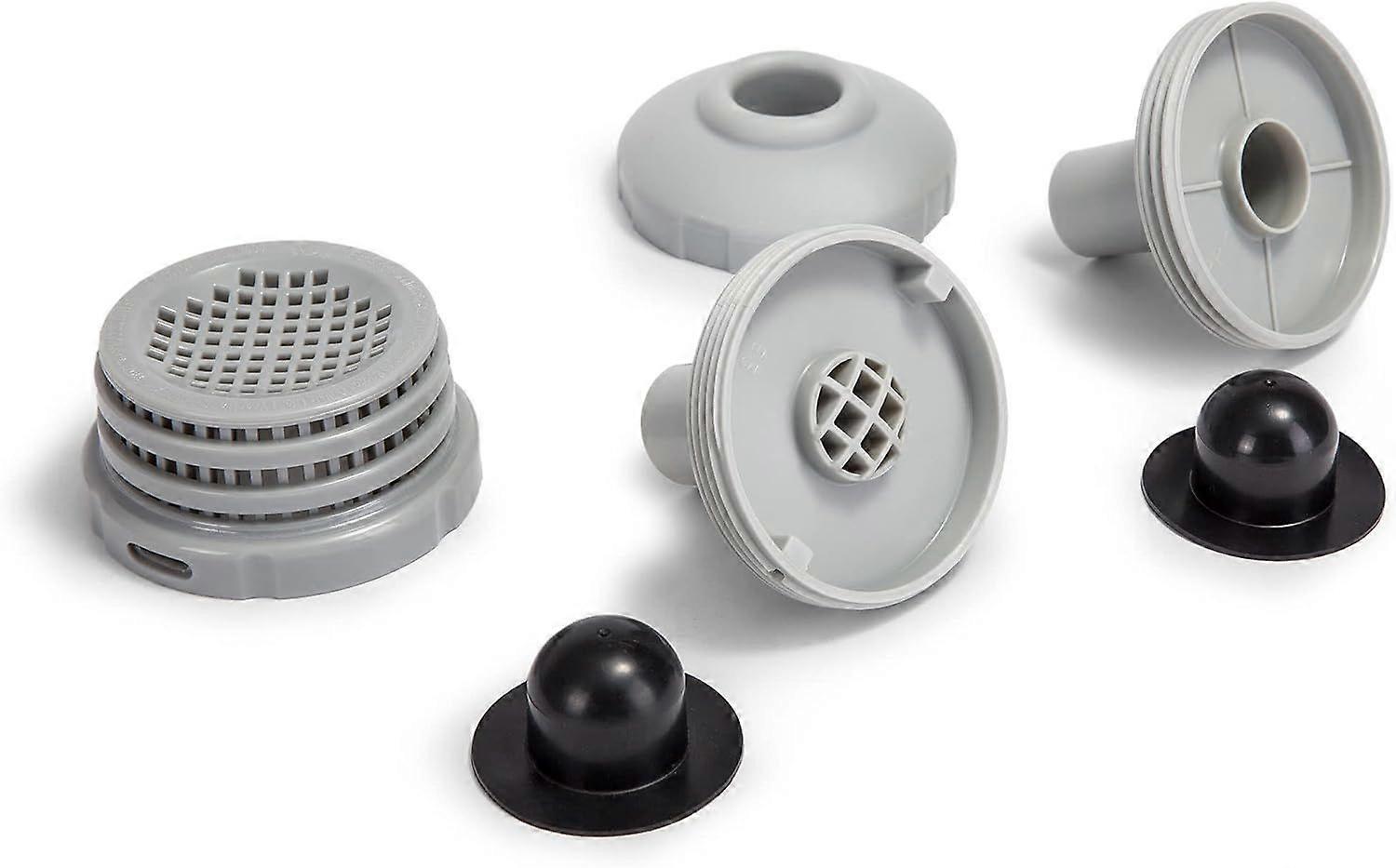 Swimming pool accessories pipe support pool wall valve plug filter mesh soft pvc leather plug