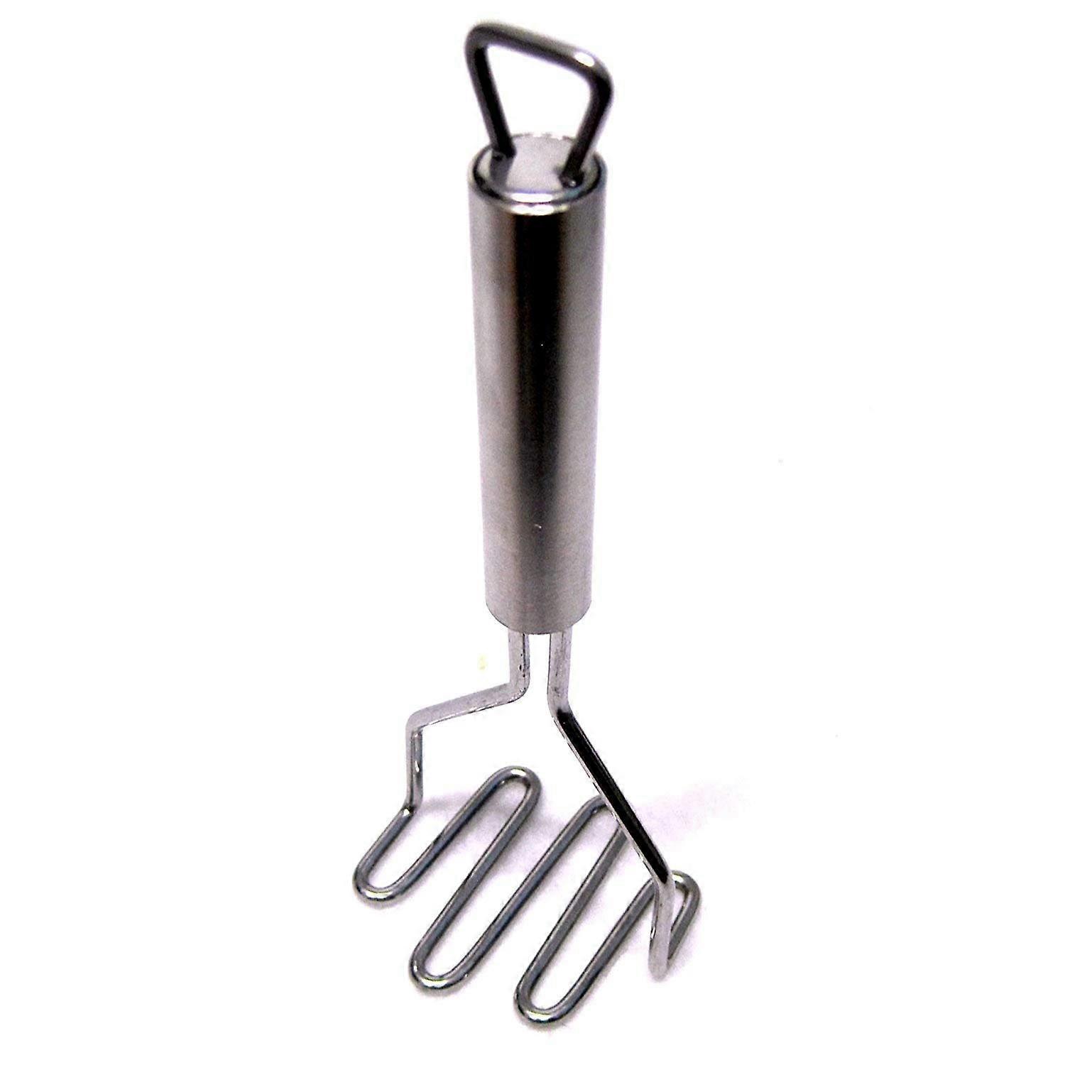 Mini Stainless Steel Potato Masher Ricer for Smooth Mashed Potatoes and Salad Preparation