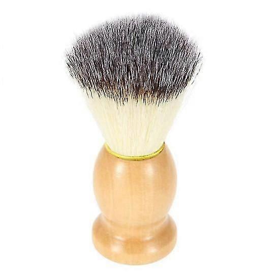 Skäggvård Mjukt, ofarligt handtag Hjälpsam rakborste för hemmet