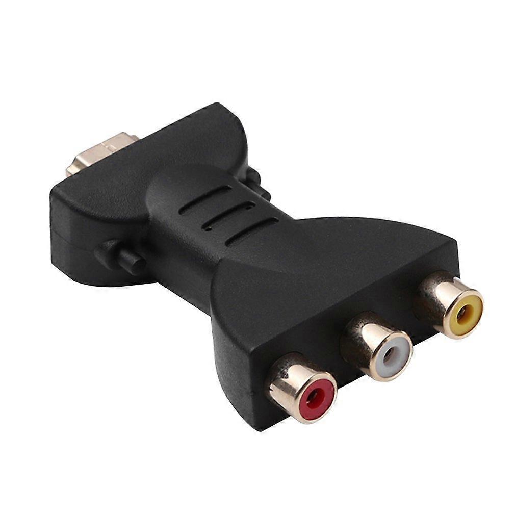 AV Digital Signal HDMI-Compatible with 3 RCA o Adapter Element Converter Video o Adapter o Adapter o-Visual Converter 1080P