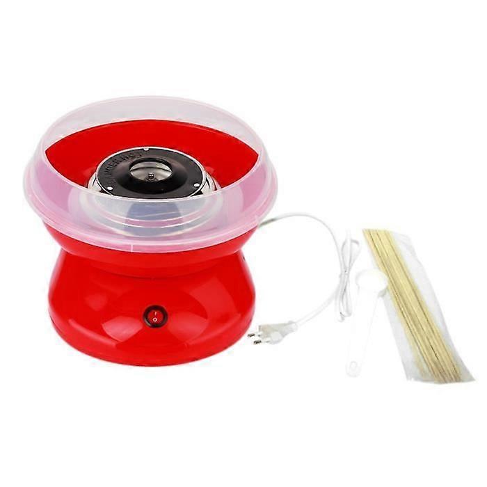 LESHP Cotton Candy Machine - Mini Electric Household Machine - Red - 450W
