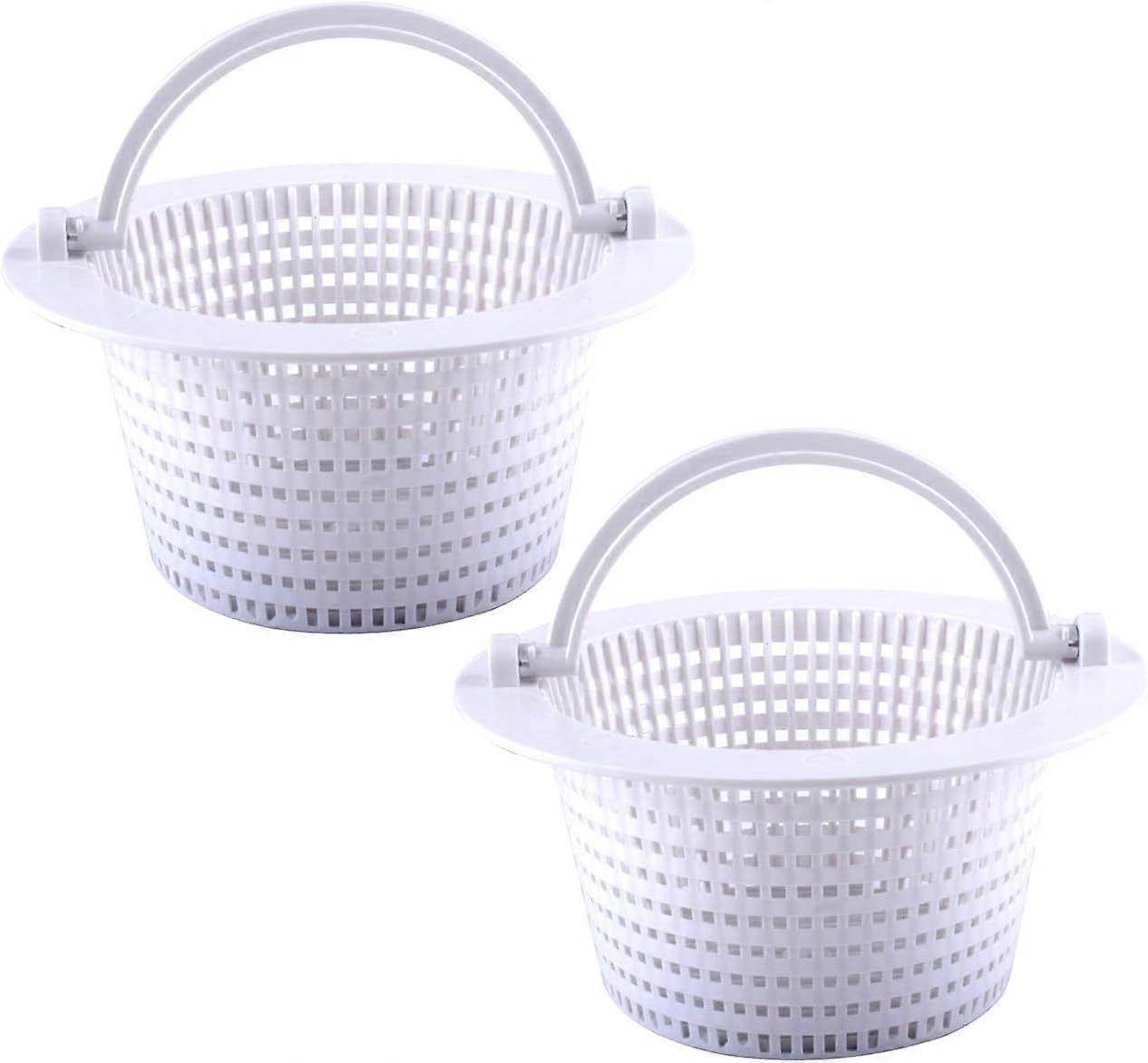 Set of 2 replacement baskets for above ground pool skimmer