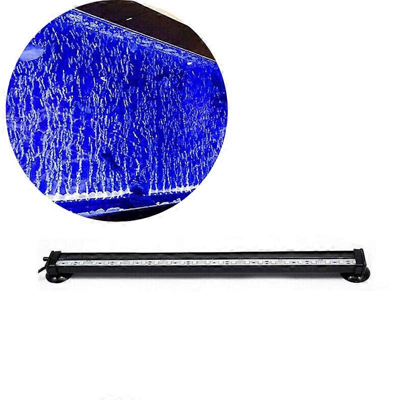 Transform Your Aquarium With Color Changing, Remote Control RGB Bubble Lamp, Ideal Fish Tank Decorations, 45cm Length, IP68 Waterproof, LED5050