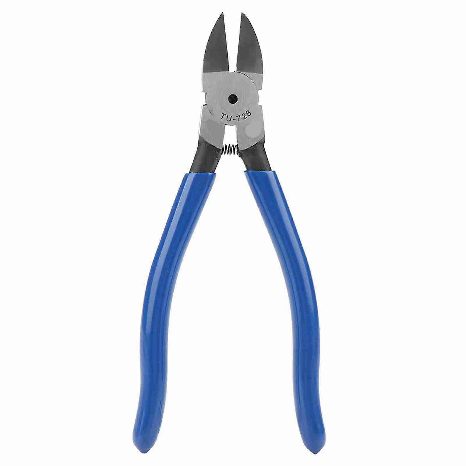 8inch Blue Diagonal Pliers Cable Nose Cutting Nippers Wire Cutter Tool