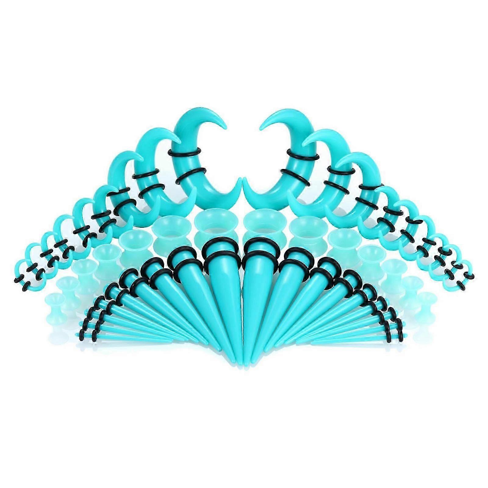 Acrylic Tapers Plugs Acrylic Cone Silicone Tunnel Spiral Cone Piercing Kits