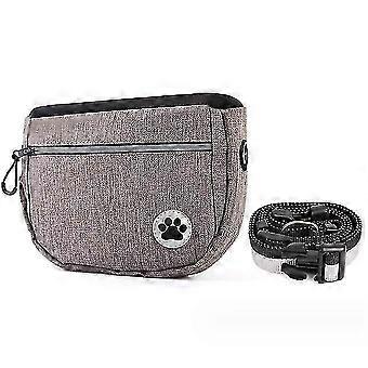 Pochette de friandises pour chien Kit chien gris