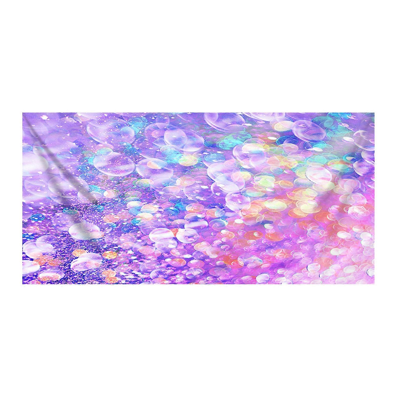 Toalha de Praia de Microfibra Super Leve Colorida Toalha de Banho Cobertor de Praia à Prova de Areia Toalha Multiuso Para Piscina de Viagem 30x60 Polegadas D