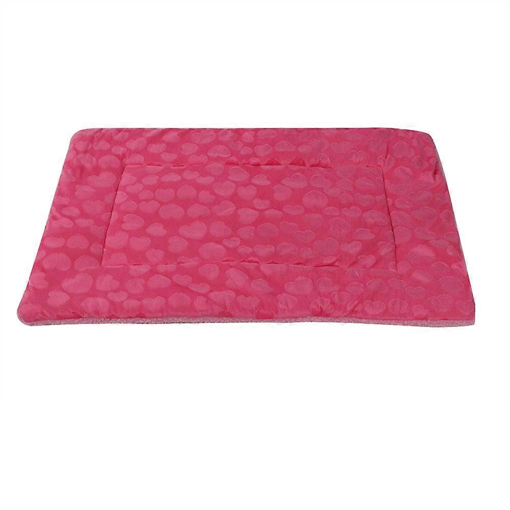 Dog Puppy Cat Sleeping Mat Pet Reversible Bed Cushion Rectangle