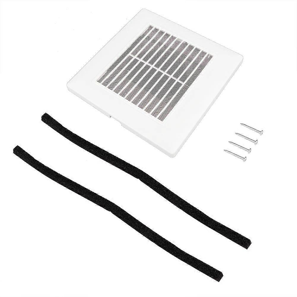 Verstellbare Lüftungsgitterabdeckung mit quadratischem Auslass für die Innenlüftung (φ100mm)