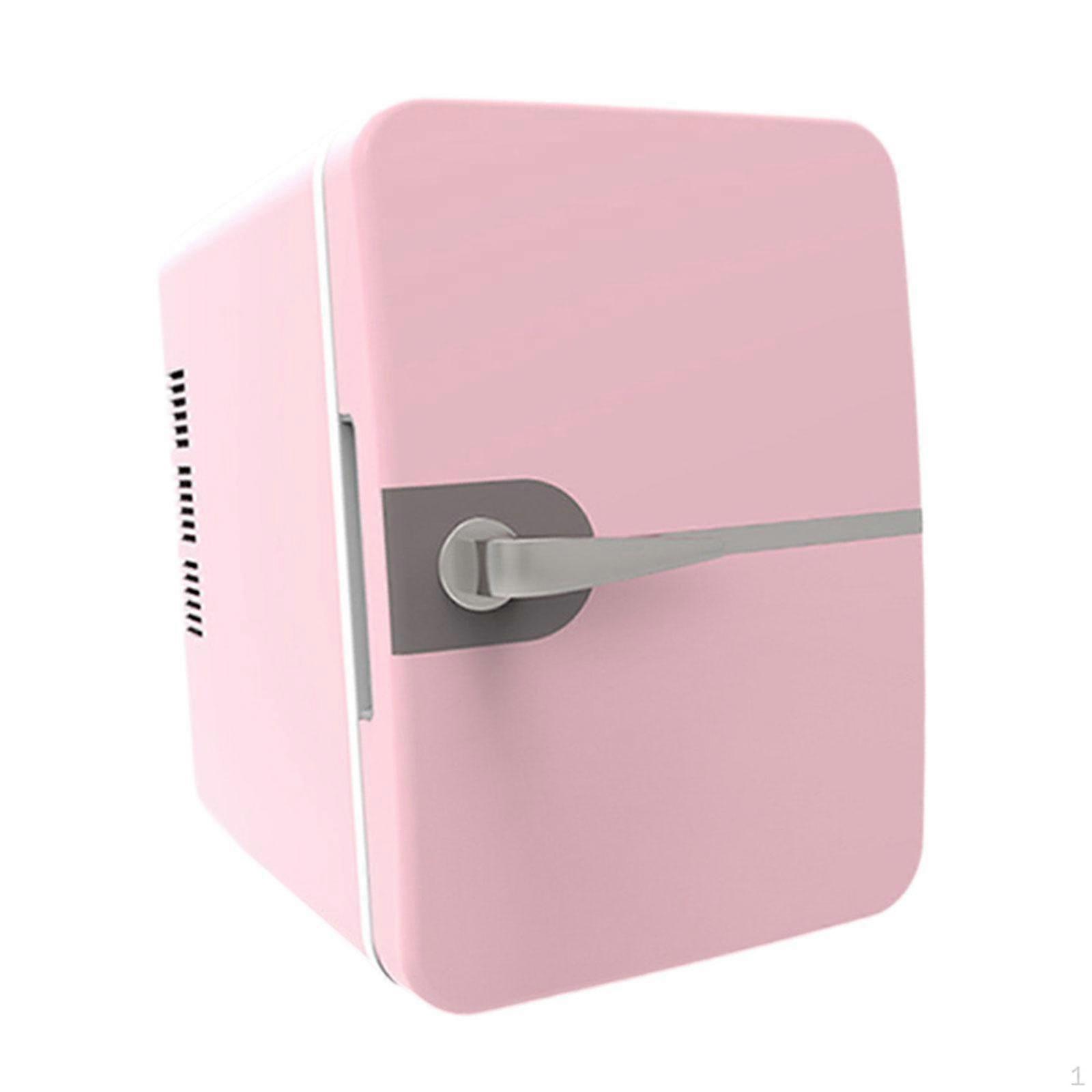 6L Mini Fridge Beverage Refrigerator Valentines Day Gifts Single Door Compact Thermoelectric Coolers