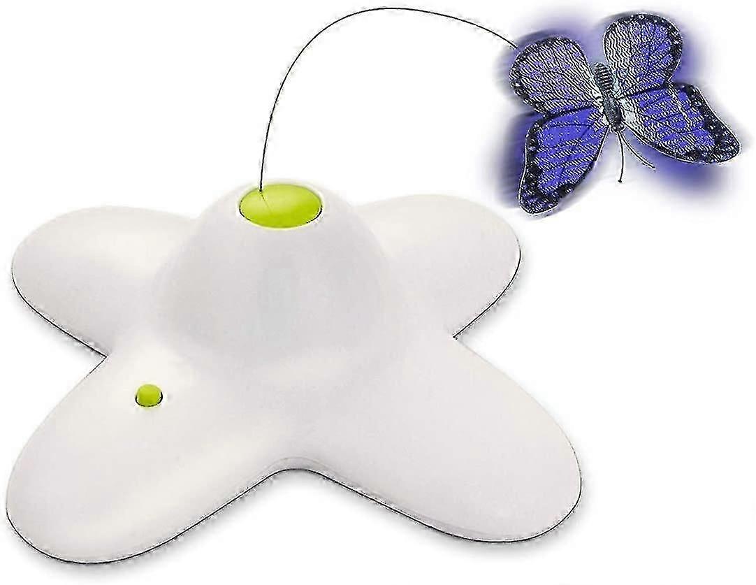 Interactive Flutter Bug Cat Butterfly Toy With Two Replacements Flashing Butterflies Toys