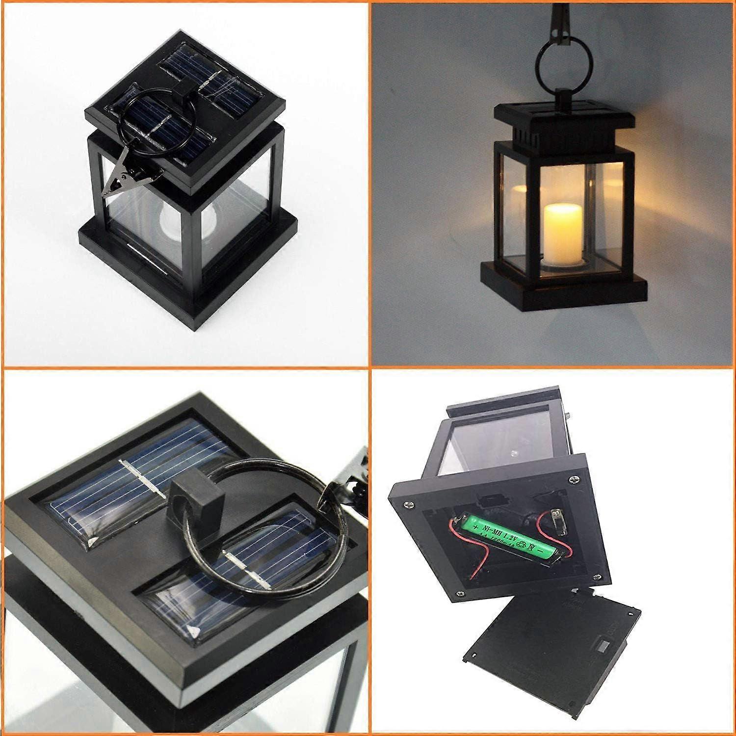 Solar candle light 4pcs