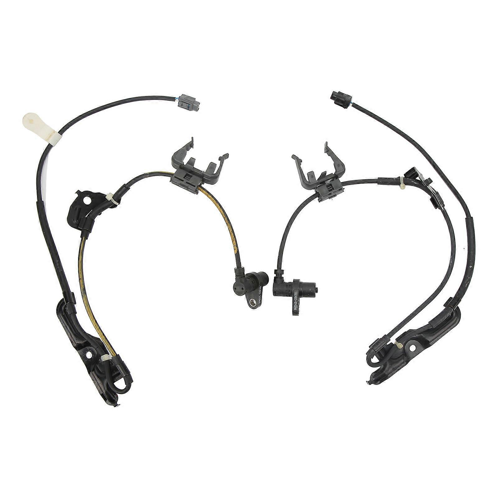 2pcs Front ABS Wheel Speed Sensor Left Right High Sensitivity 89542‑33070 Replacement for Camry Avalon