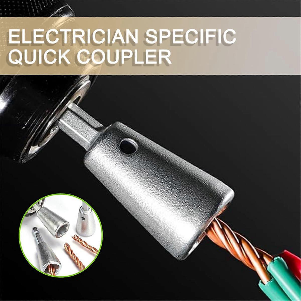 Fast Wire Stripping And Twisting Crimping Tool Drill