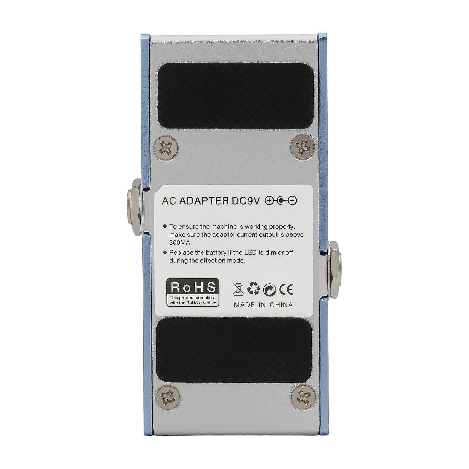 IRIN EF-07 Portable Effector Mini Single Electric Guitar Effect Pedal with True Bypass - Analog Chorus (Sky Blue)