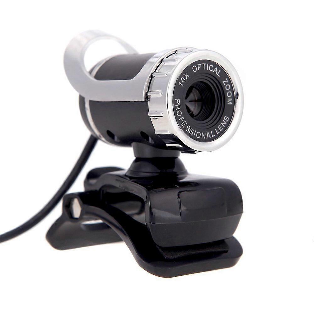 USB 2.0 12 Megapixel HD Camera Web Cam 360 Degree with MIC Clip-on for Desktop Skype Computer PC Lap