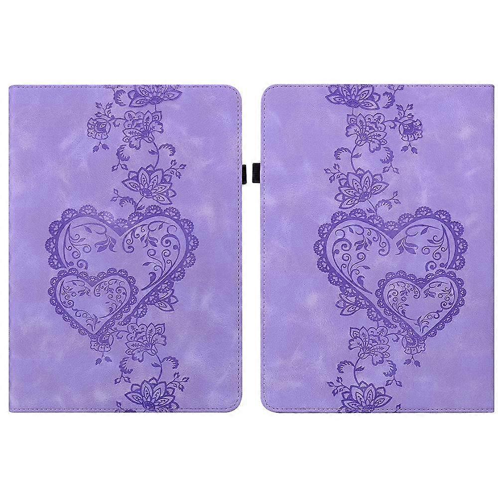 Love Hearts Präglat Läder Smart Tablet Fodral För Amazon Kindle Paperwhite 12:e Gen 2024
