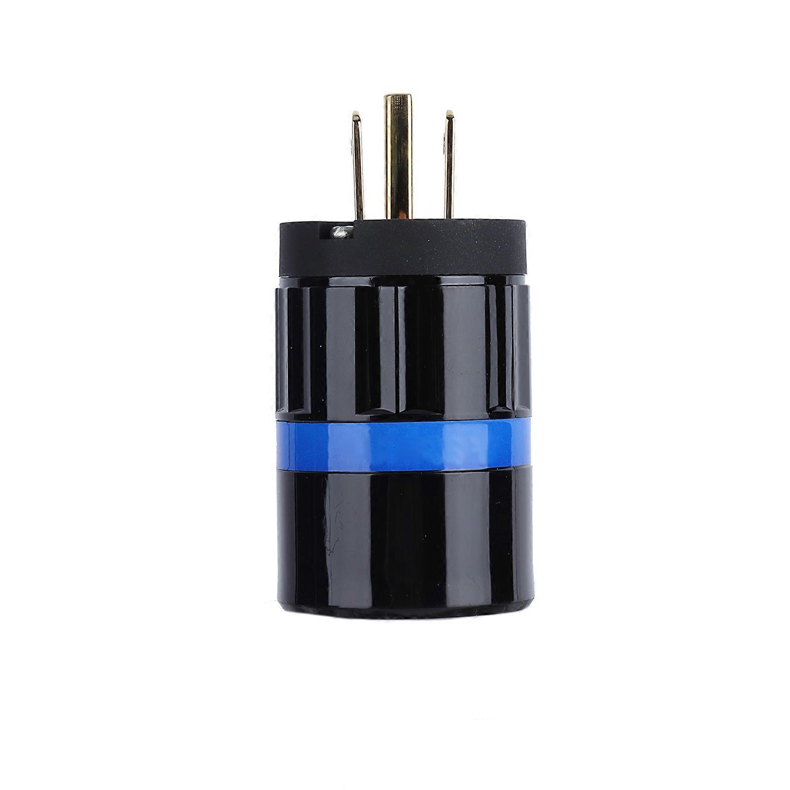 Monosaudio IEC Plug Pure Copper 24K Gold‑Plated AC Power Cord Connector 100‑250V