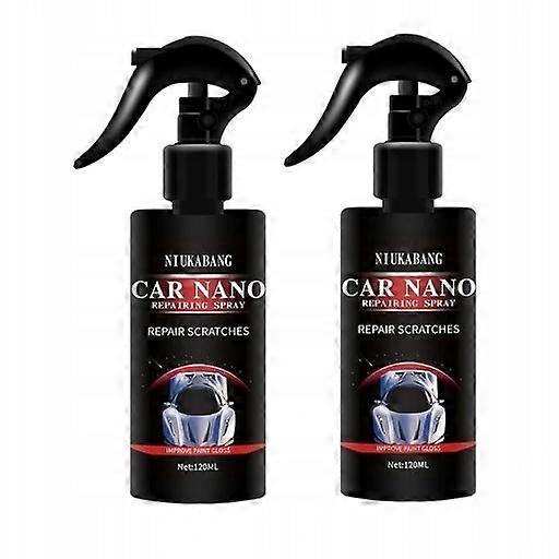 2 Flaschen Auto Nano Reparatur Spray Auto Wachs