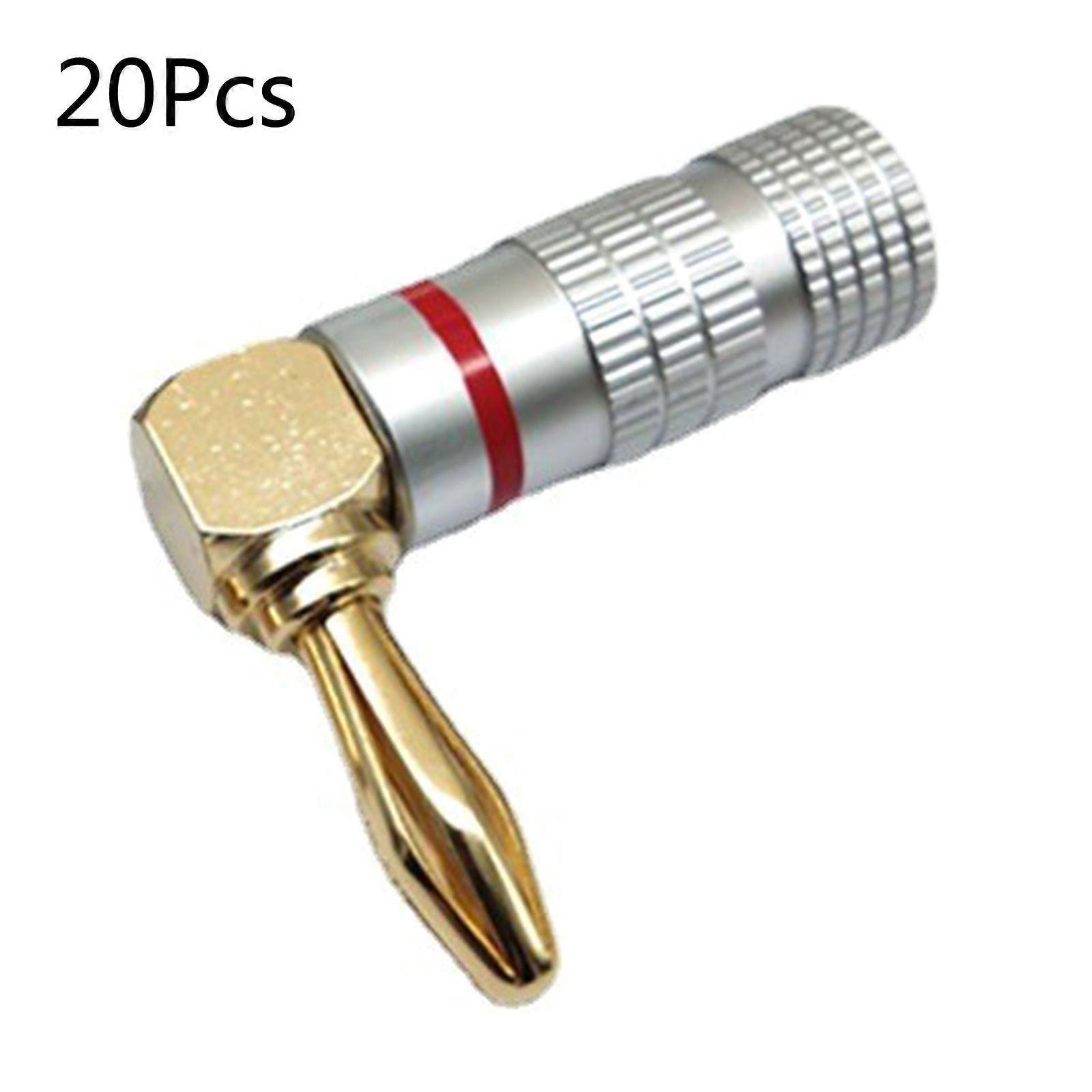 Banana Plugs for Spring Loaded Speaker Terminals Video Receiver Amplifiers