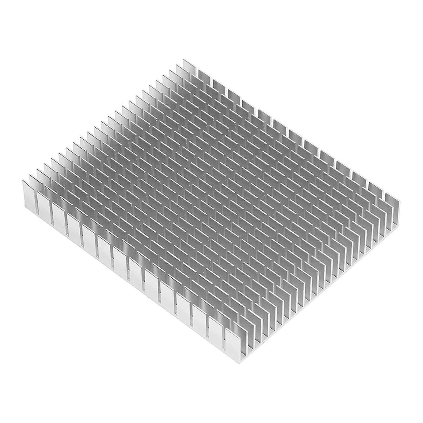Aluminum Heatsink 150x120x20mm Square CPU Heat Sinks Cooling Coolers Fins for AX3 Pro/AX6 Router Heat Diffusion Cooling Silver