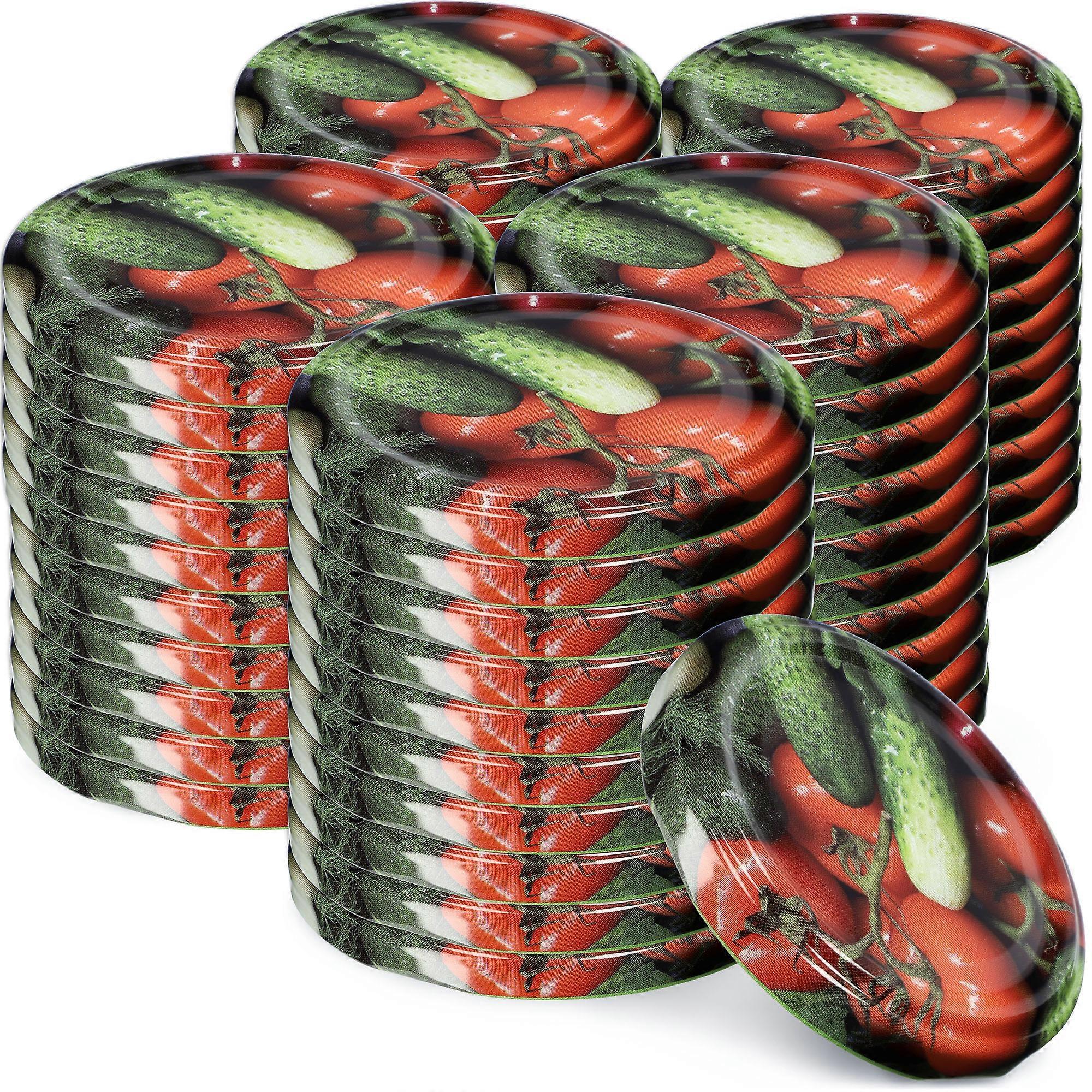 KADAX 50x Tapas de tarro fi 82 Tapas de tarros Tapas conservas