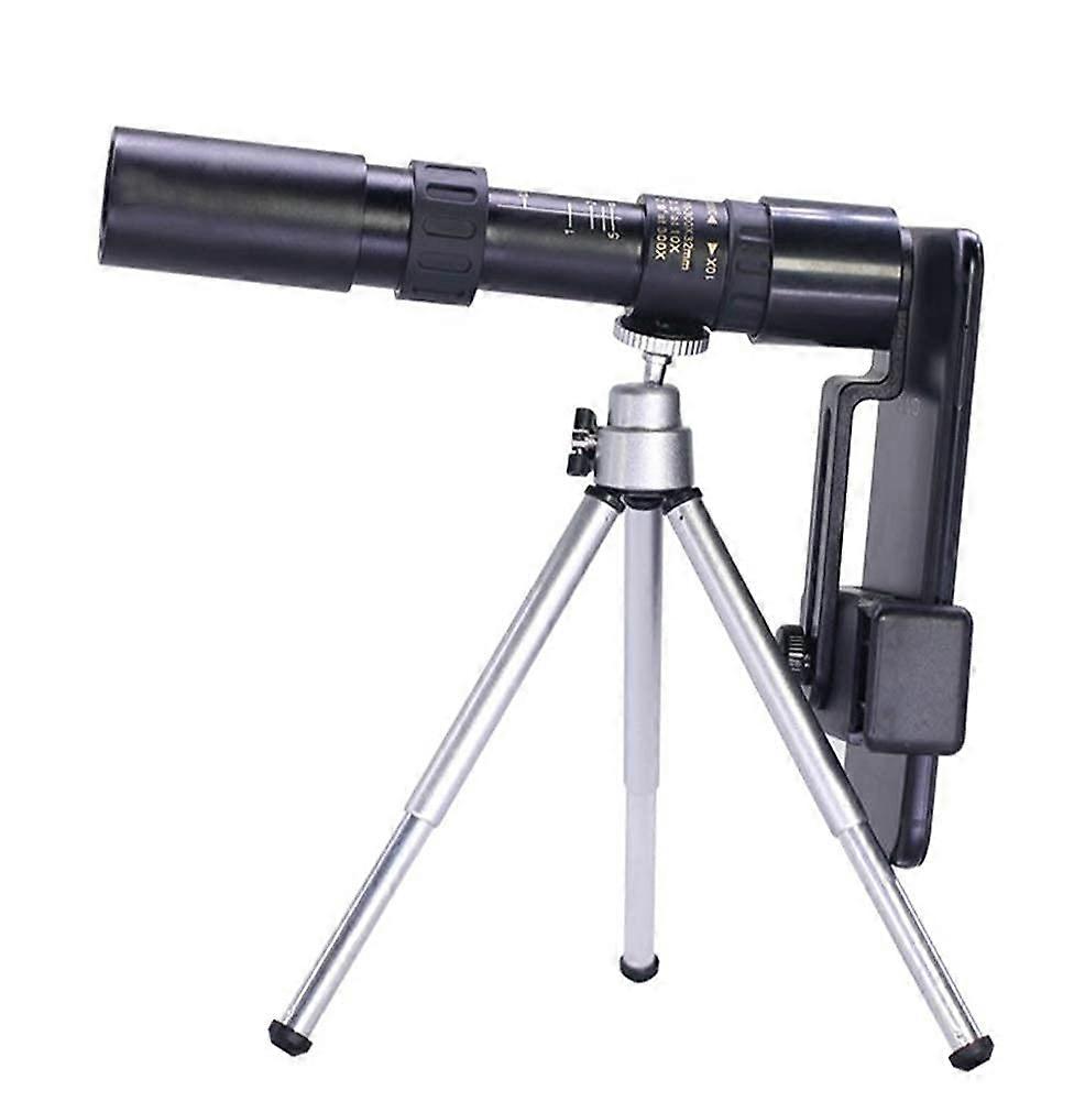 Binoculars with HD Low Light Level High Power Rotary Stretch Focusing Wide Angle Large Field Multilayer Broadband Green Film for Professional Use