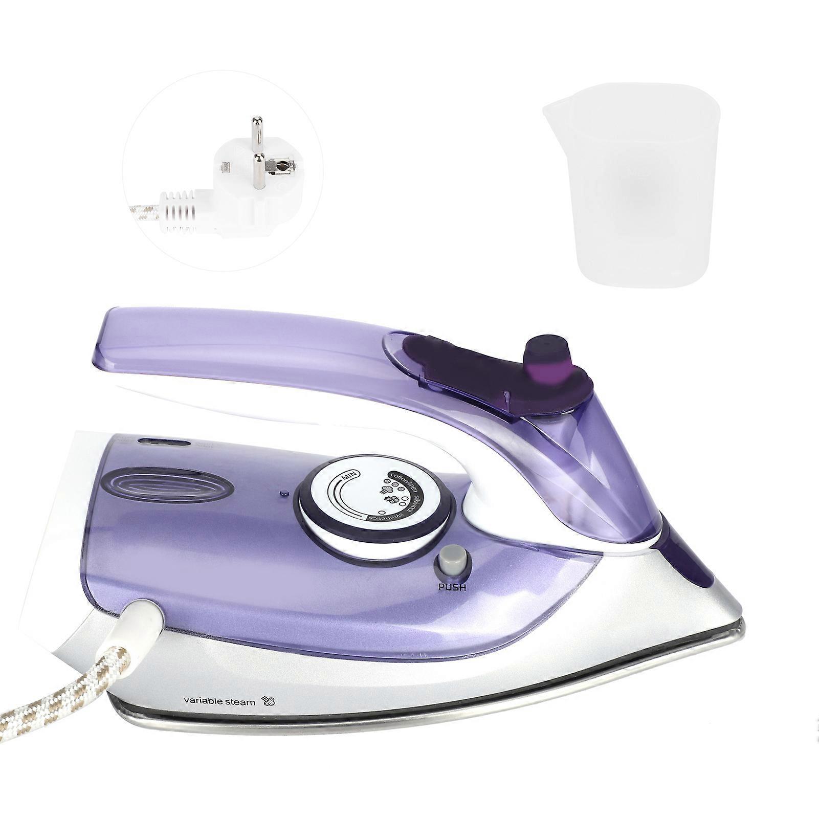 Machine à repasser à vapeur électrique Mini machine à repasser portable pour vêtements EU 220-240V / 110-120V