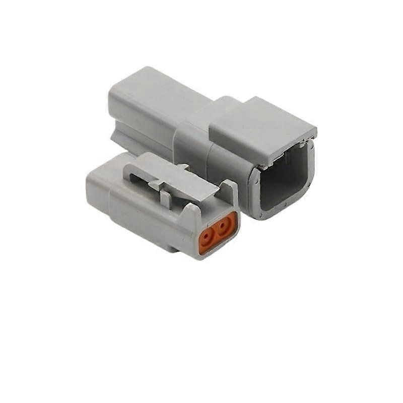 DTM Wire Connector 2/3/4/6/8/12 Pin DTM04-2P DTM06-2S Waterproof Automotive Connectors 10 Sets with Terminals