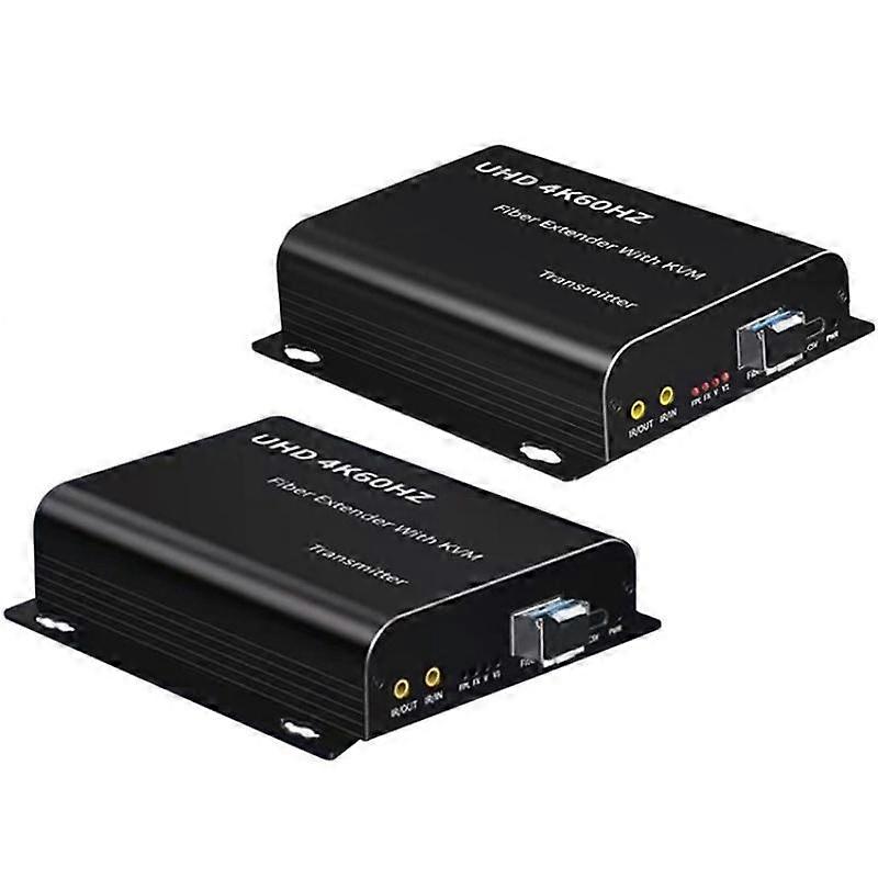D15 / D16 Dual Fiber LC Interface KVM Fiber Optic Extender HDMI Fiber Optic Extender