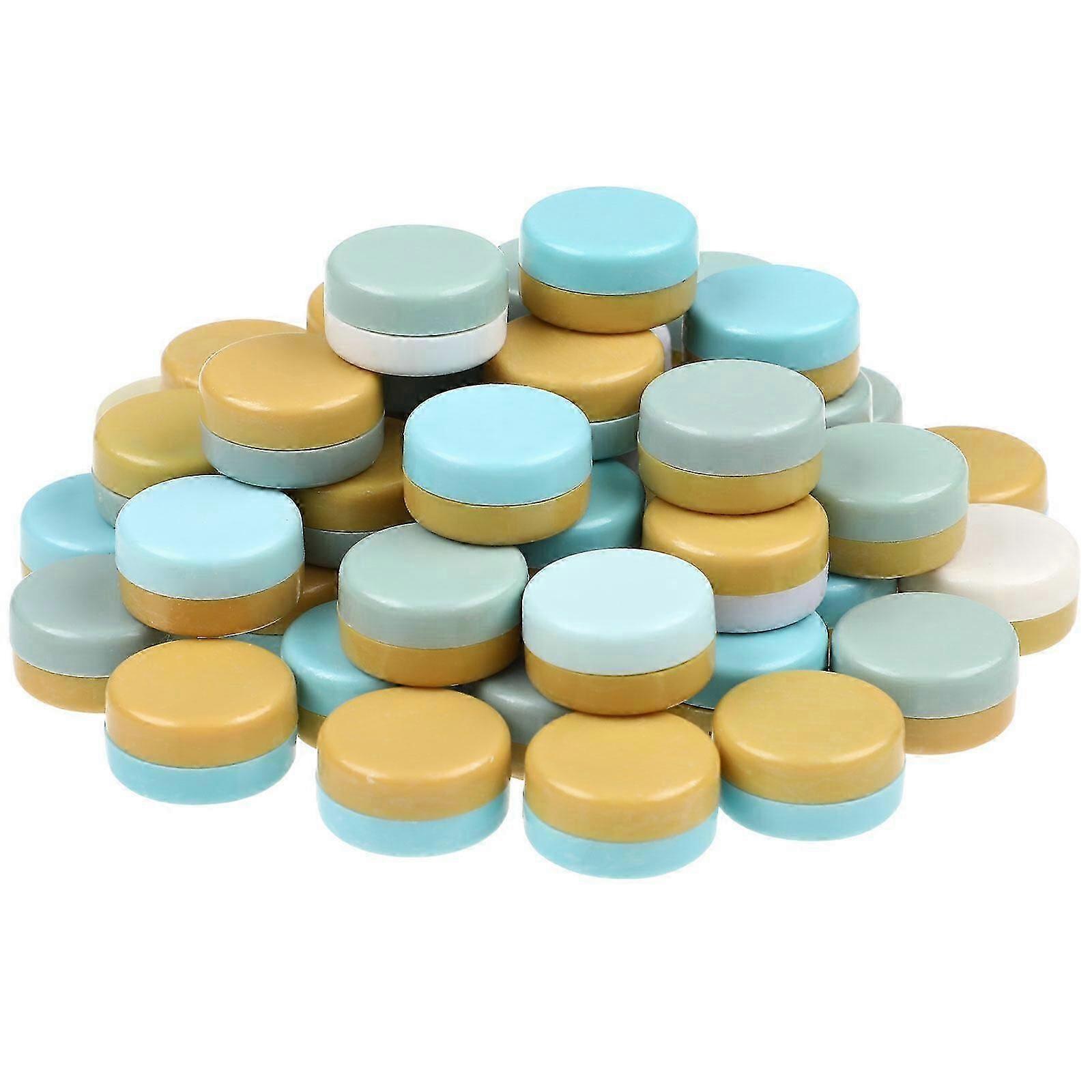 Toyvian 50Pcs Plastic Ring Boxes 22cm Baby Rattle Toys Noise Makers Insert Squeakers for Baby Infant