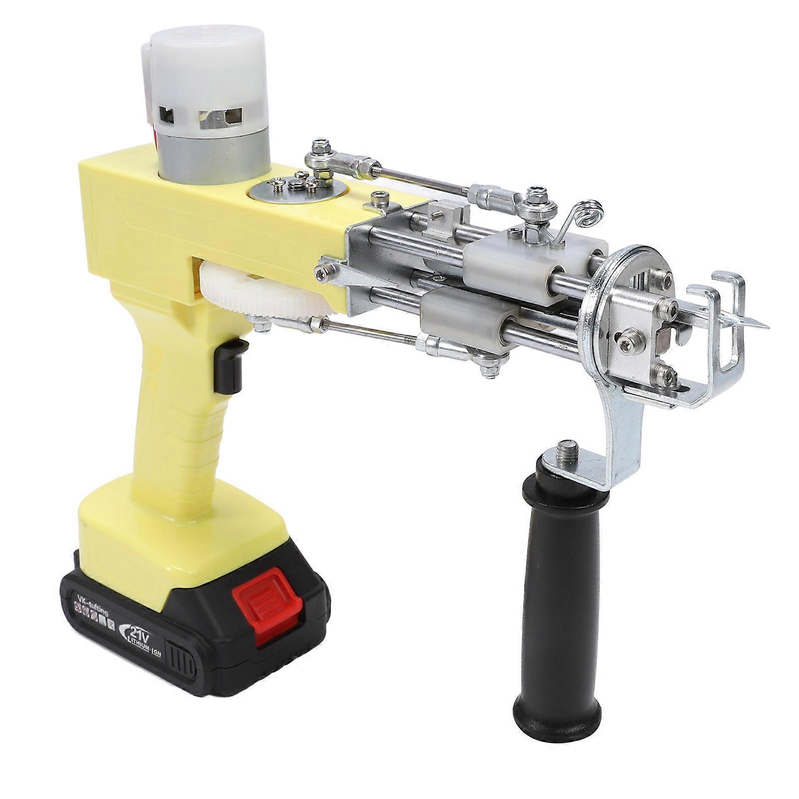 Cordless Rug Tufting Gun Kit Multifunctional Tufting Gun With Electric Scissors for Carpet Making 100‑240V AU Plug