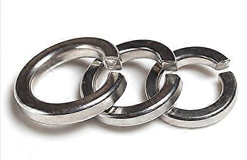 M22 Stainless Steel Spring Washer Set of 5, Locking Washers for Secure Fastening, Corrosion Resistant, 10mm Size