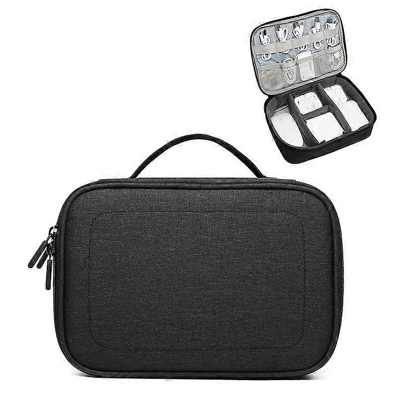 Single Layer Power Data Cable Storage Bag Digital Mobile Hard Disk Protective Cover