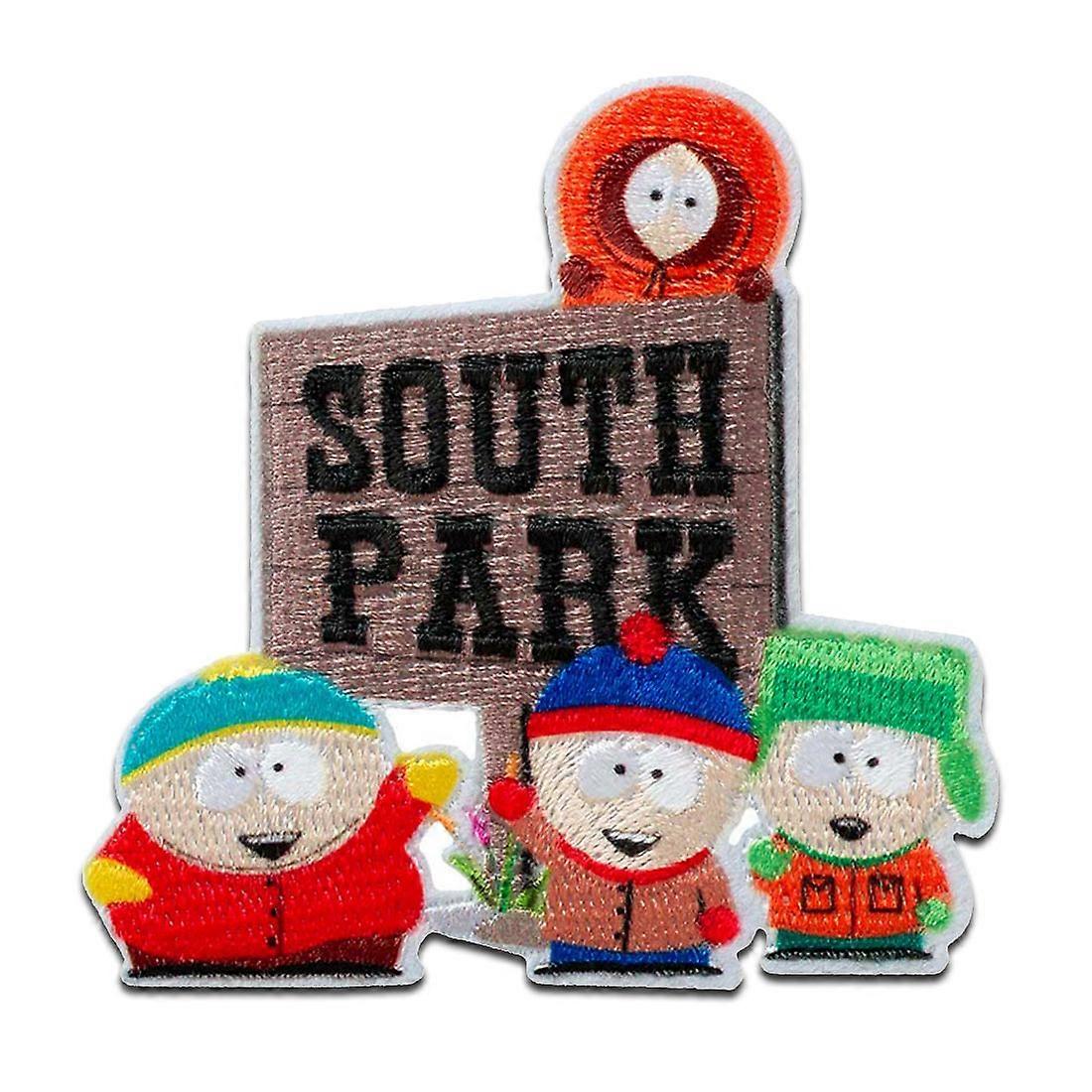 Southpark Group - Patch, Iron-on Patch, Iron on Patch, Size: 6.8 x 7 cm