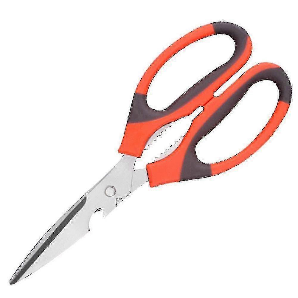 JiaWei Multi-purpose Scissors Barbecue Flower Scissors--1.8 Thickening 7sI