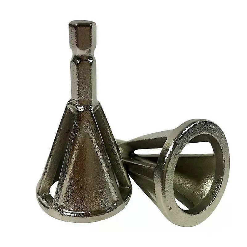 High-Speed Steel Deburring And Chamfering Tools Stainless Steel Drilling Triangle Shanks Hexagonal Threaded Edges Power Drill