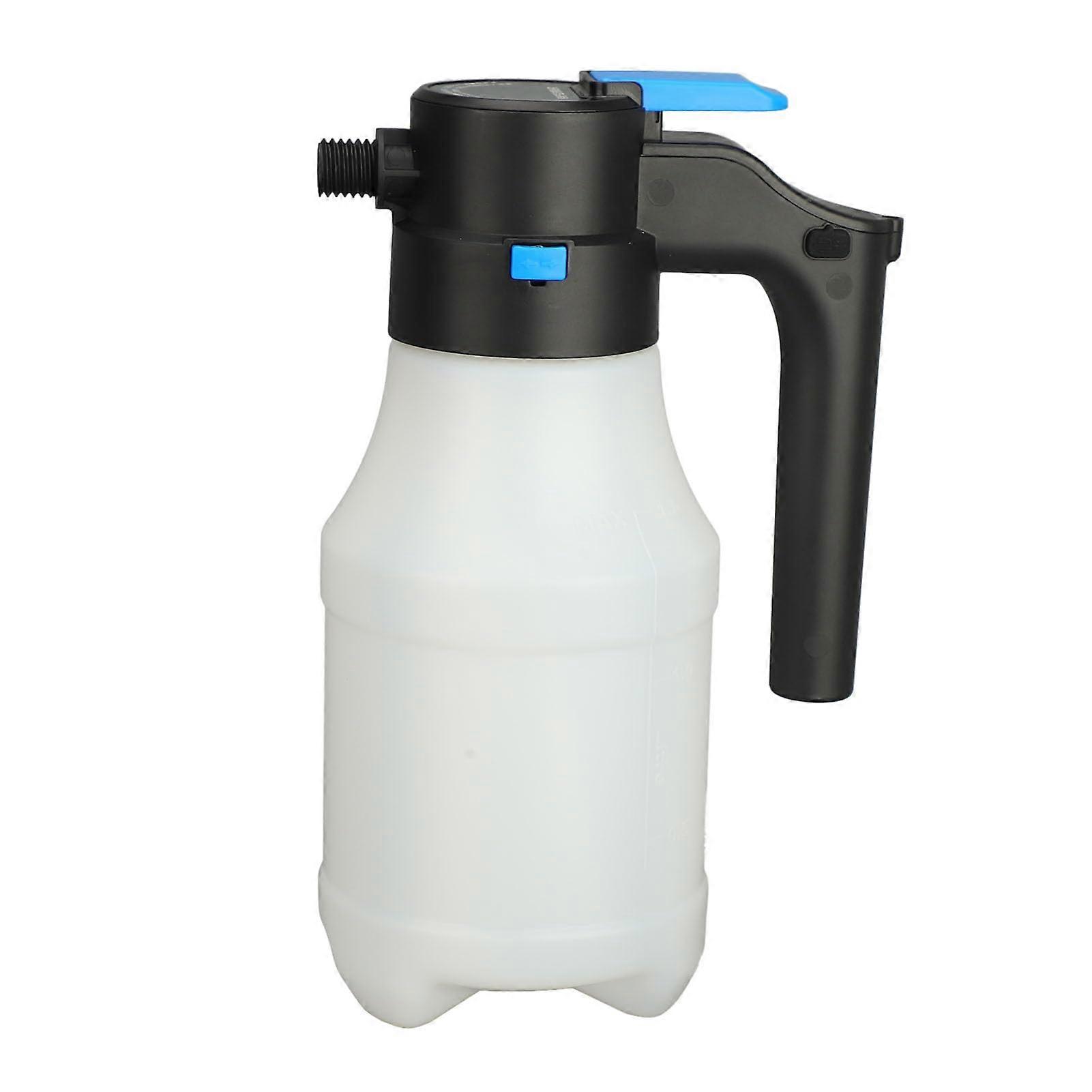 Electric Car Wash Foam Sprayer Battery Powered High Pressure Foam Cannon Cordless Automatic White Cleaning Tool